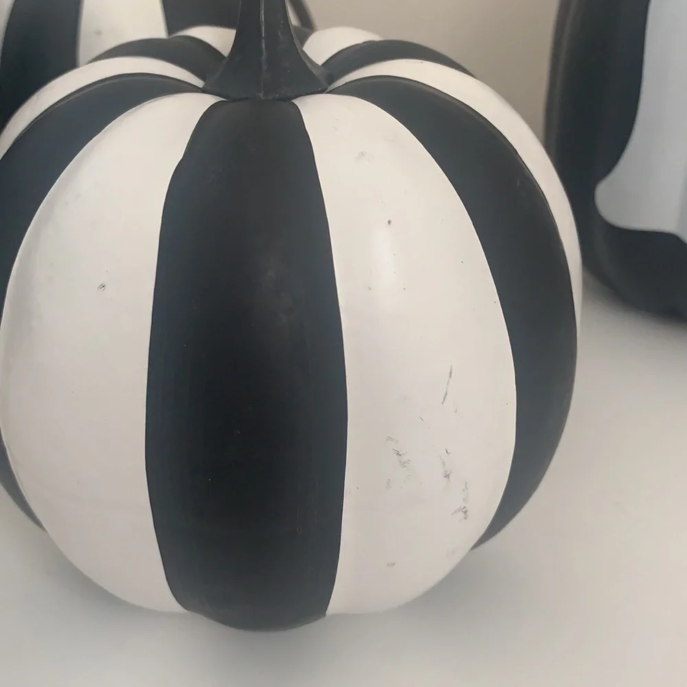 Halloween Target Foam decorative Pumpkins. Brand New.